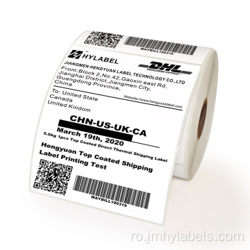 Etichete de adresă de expediere a etichetelor de expediere personalizate UPS
